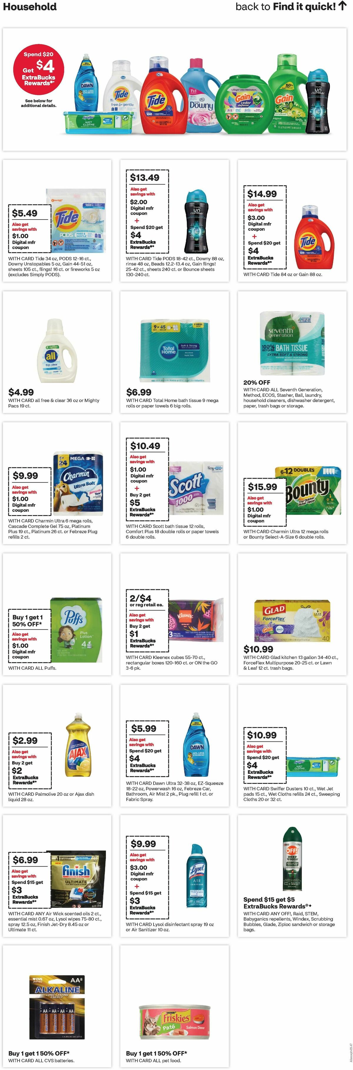 CVS Pharmacy Weekly Ad from April 20