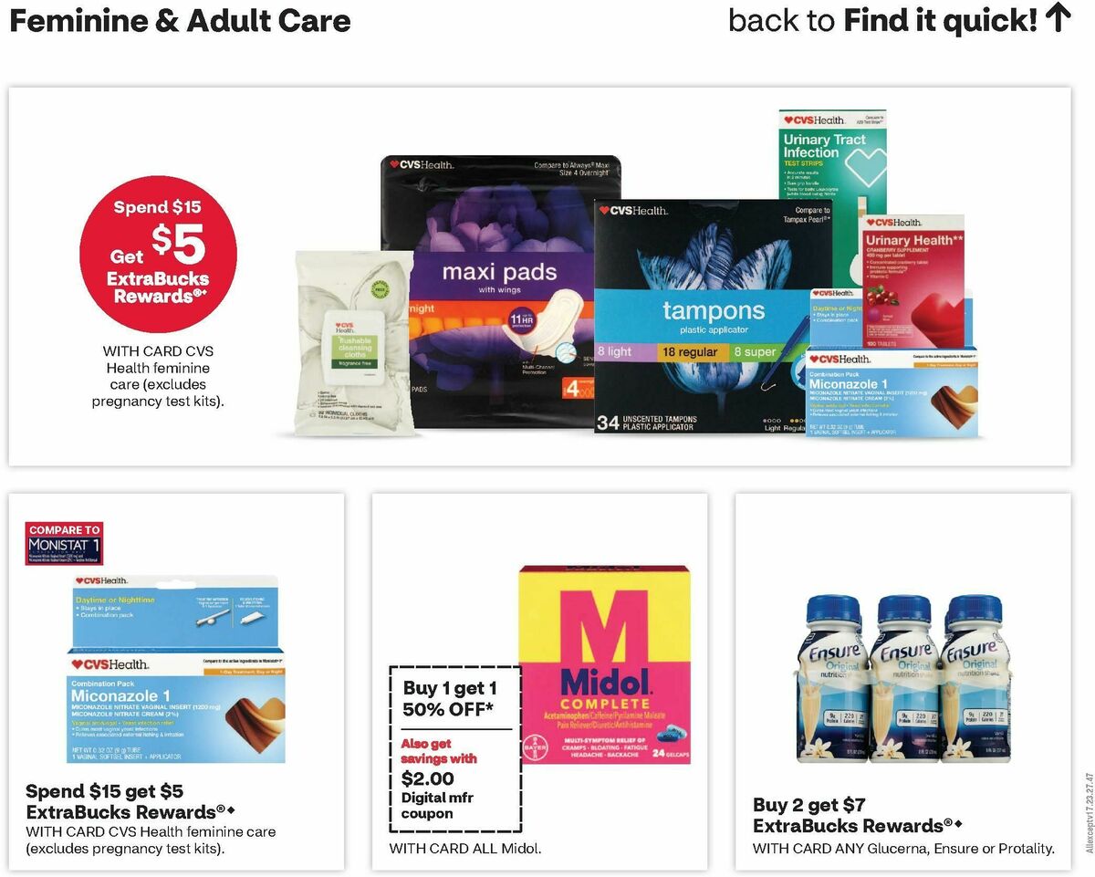 CVS Pharmacy Weekly Ad from April 20