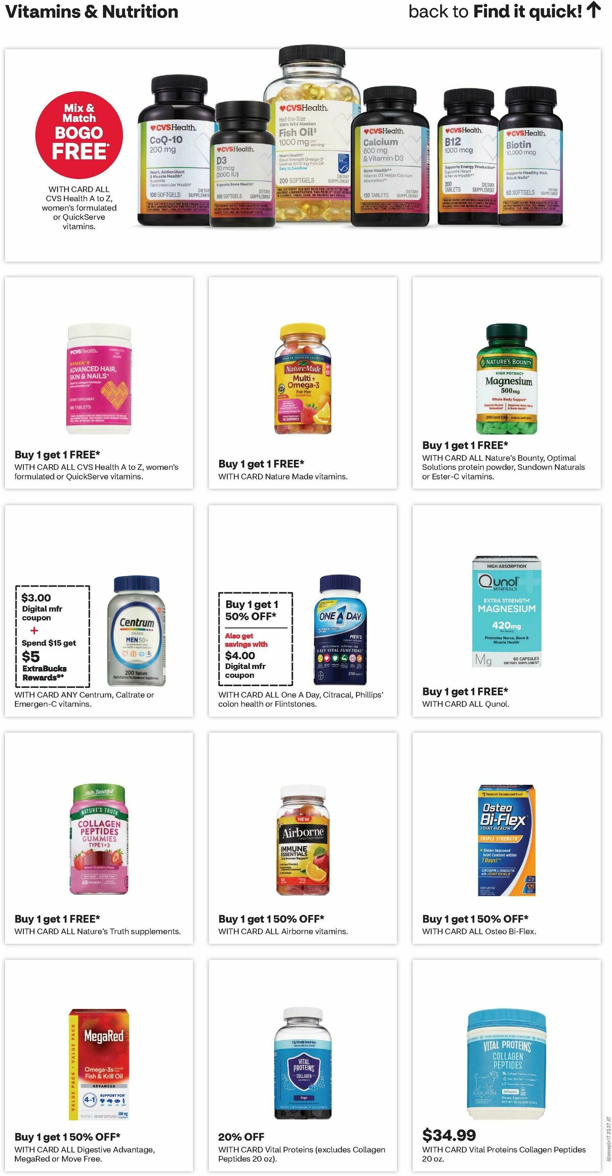 CVS Pharmacy Weekly Ad from April 20