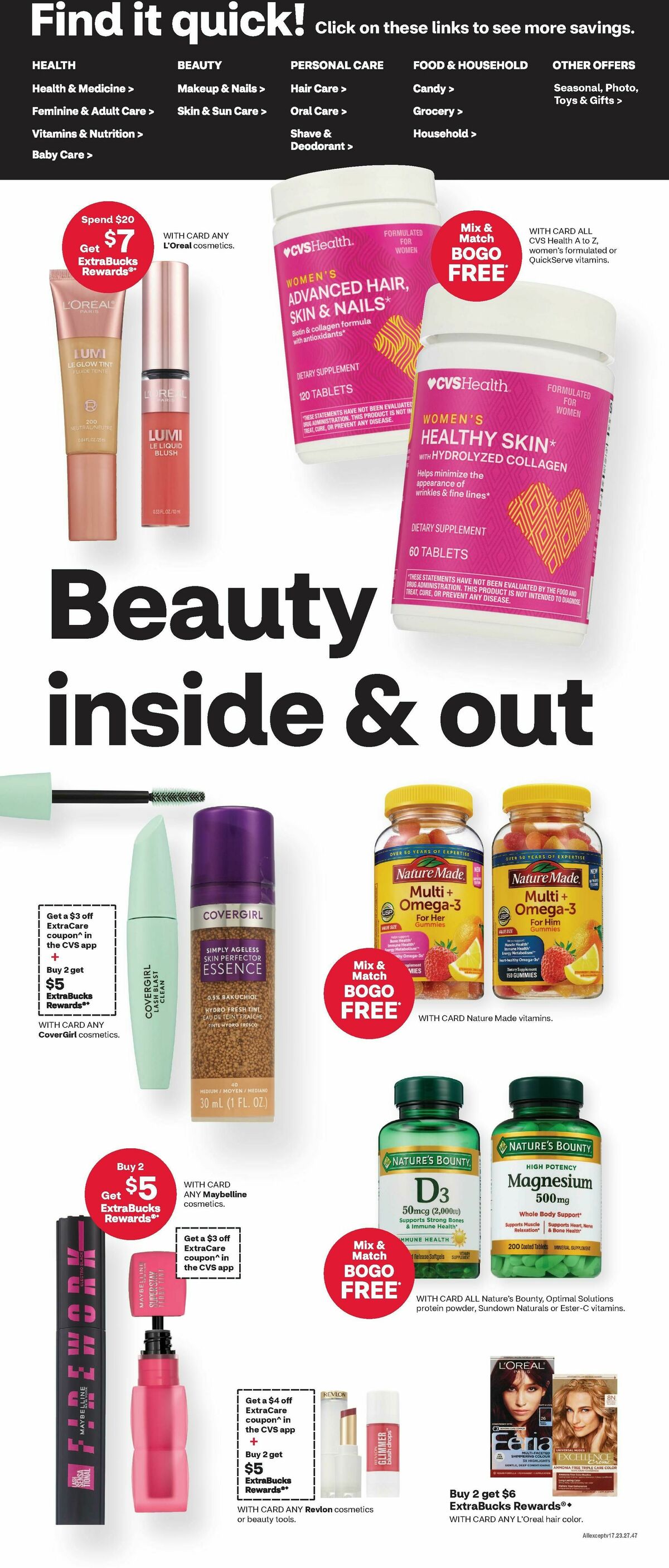 CVS Pharmacy Weekly Ad from April 27