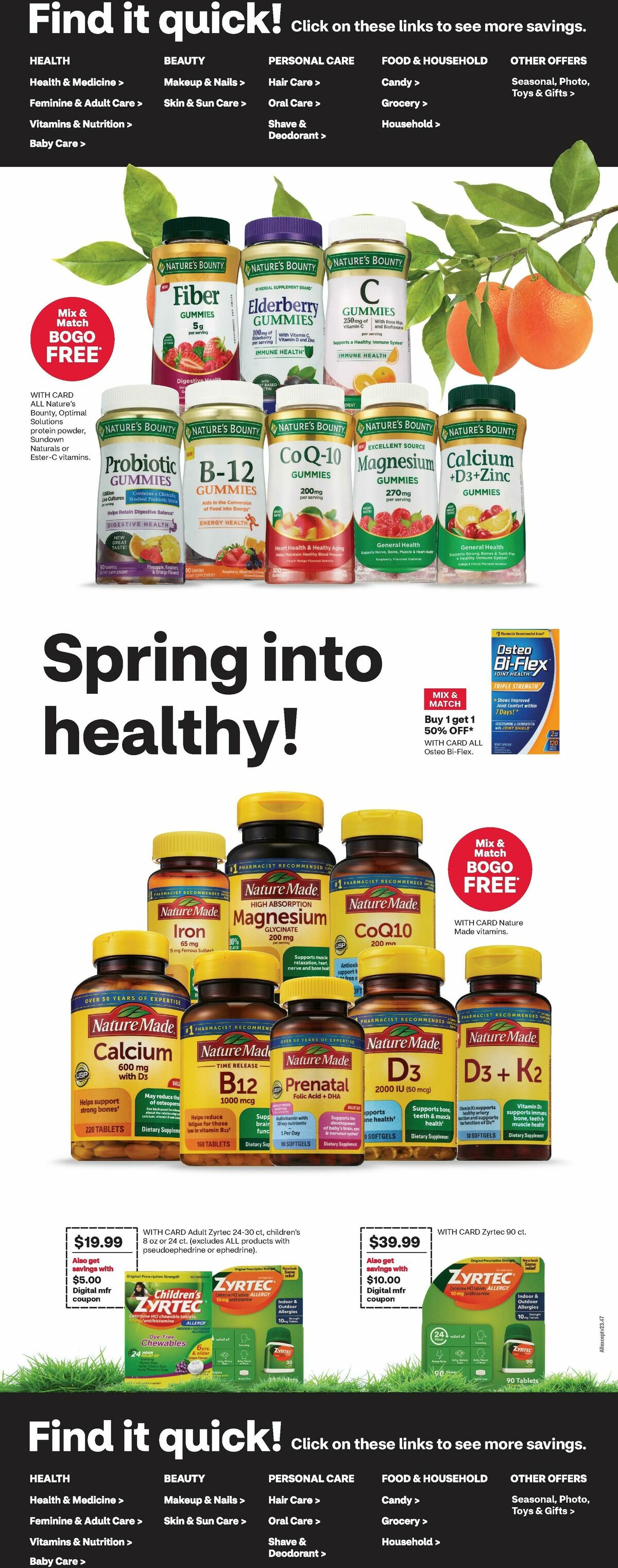 CVS Pharmacy Weekly Ad from April 27