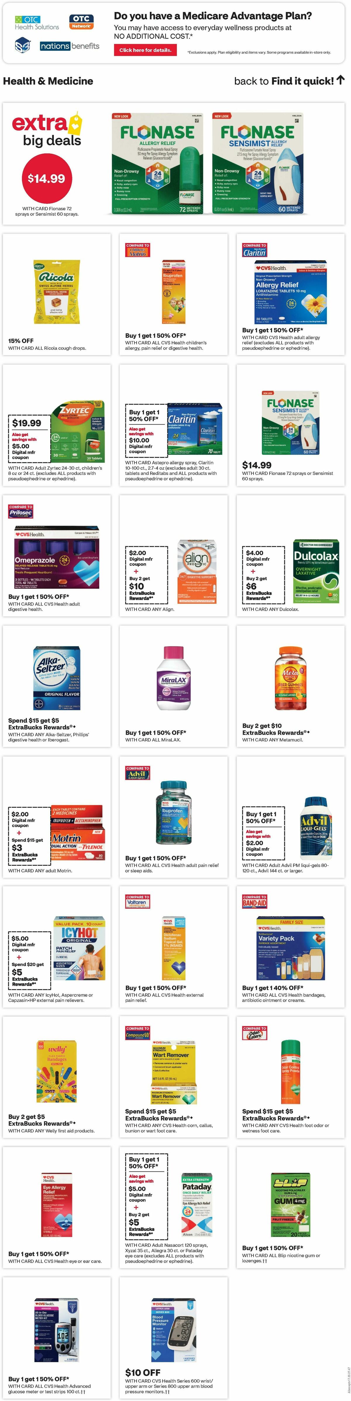CVS Pharmacy Weekly Ad from May 4