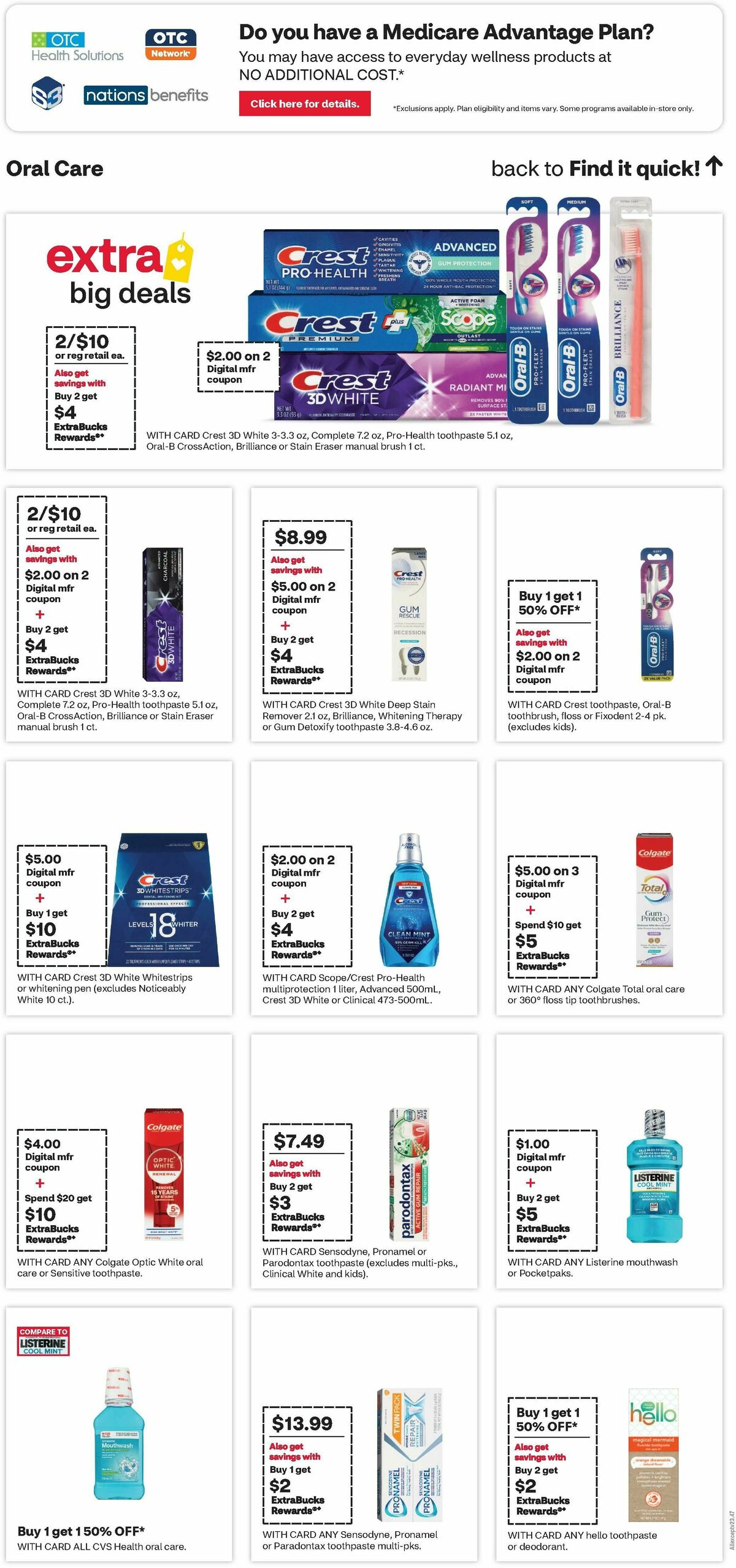 CVS Pharmacy Weekly Ad from May 18
