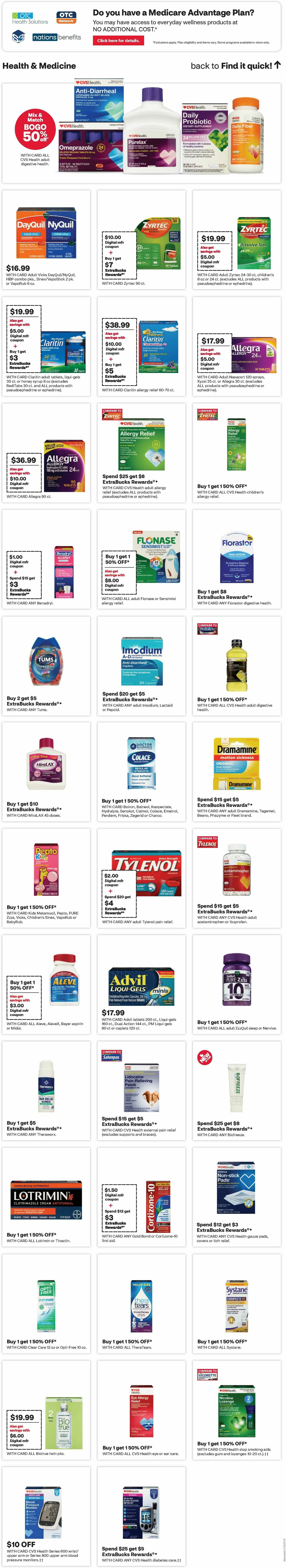 CVS Pharmacy Weekly Ad from May 18