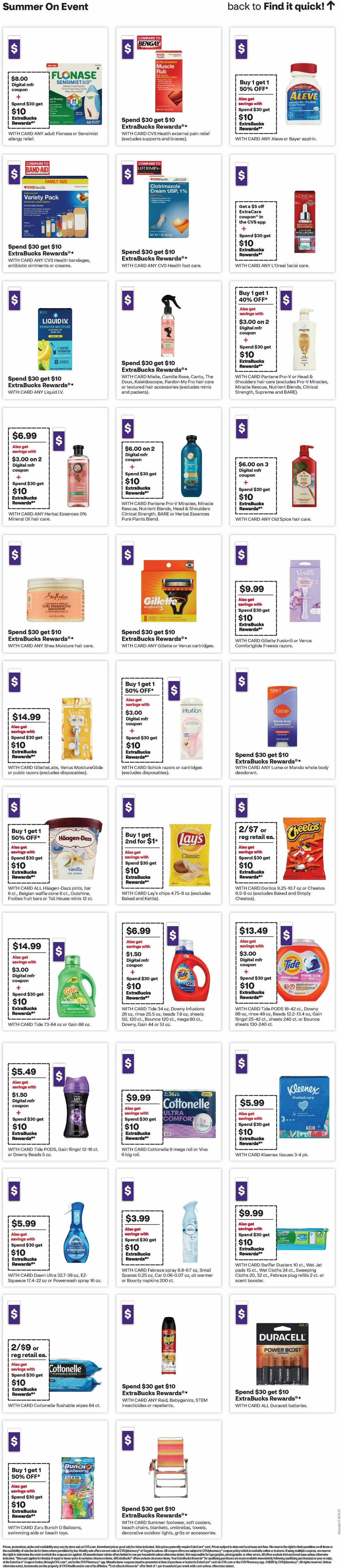 CVS Pharmacy Weekly Ad from May 25
