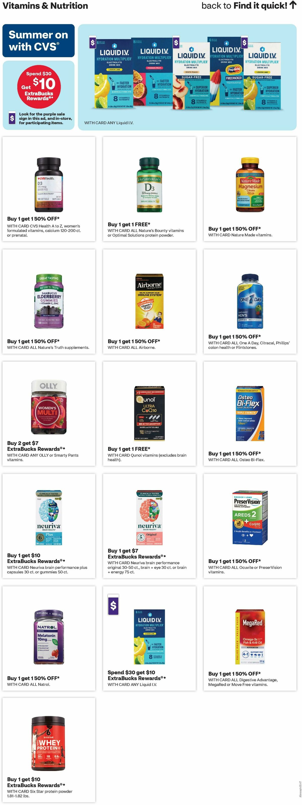 CVS Pharmacy Weekly Ad from May 25