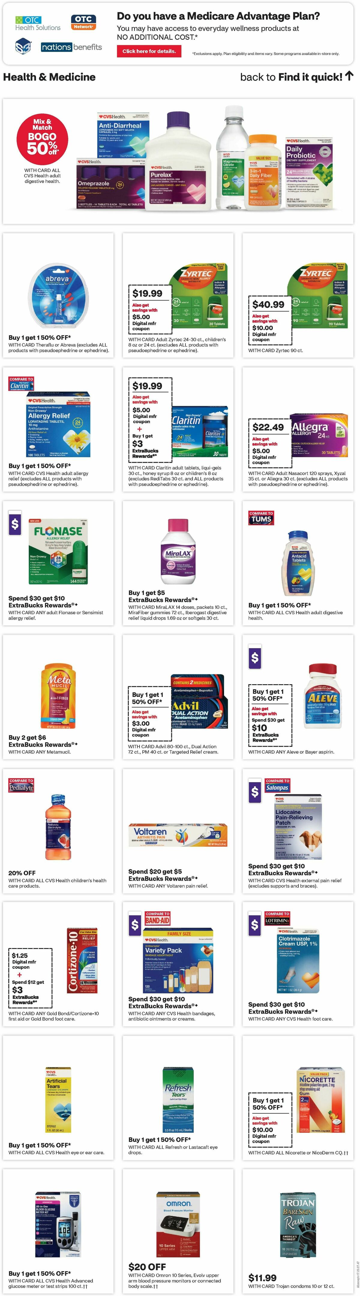 CVS Pharmacy Weekly Ad from June 1
