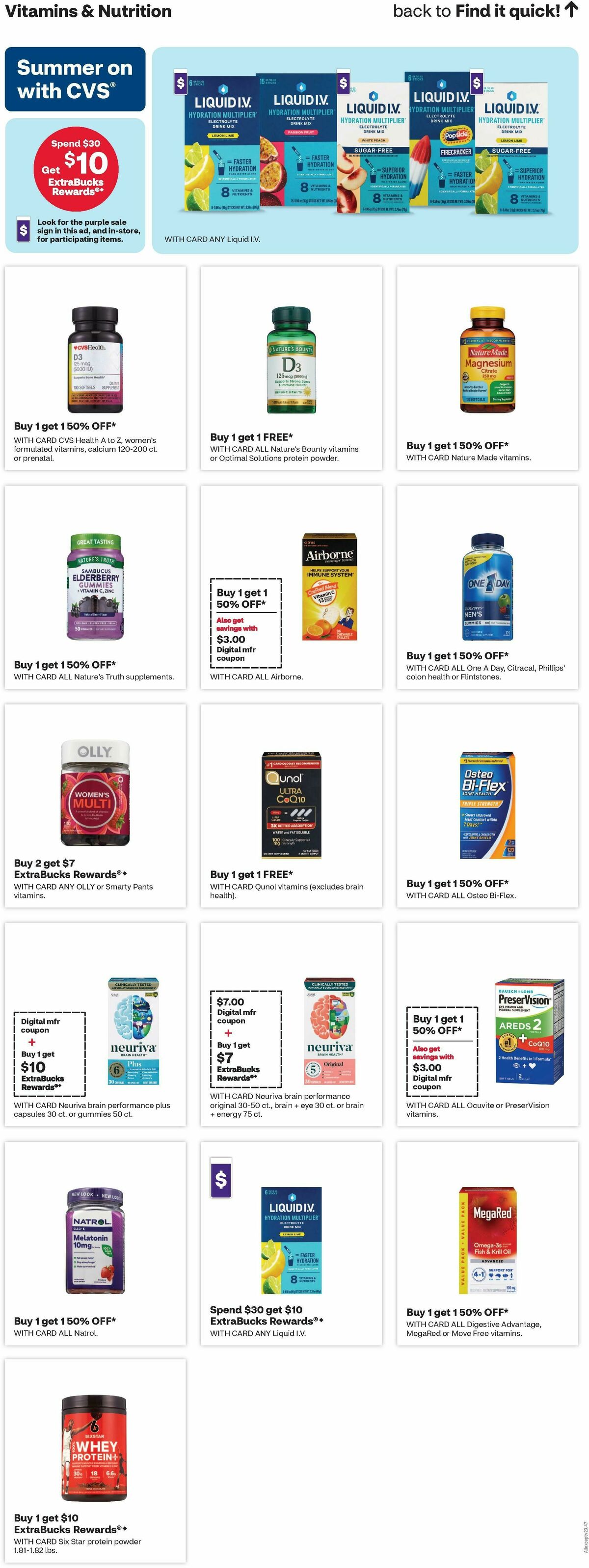CVS Pharmacy Weekly Ad from June 1