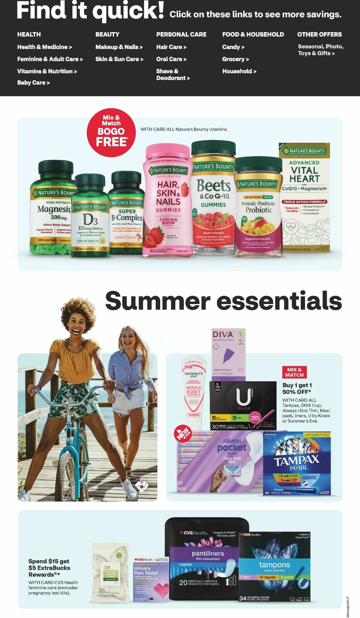 CVS Pharmacy Weekly Ad from July 6