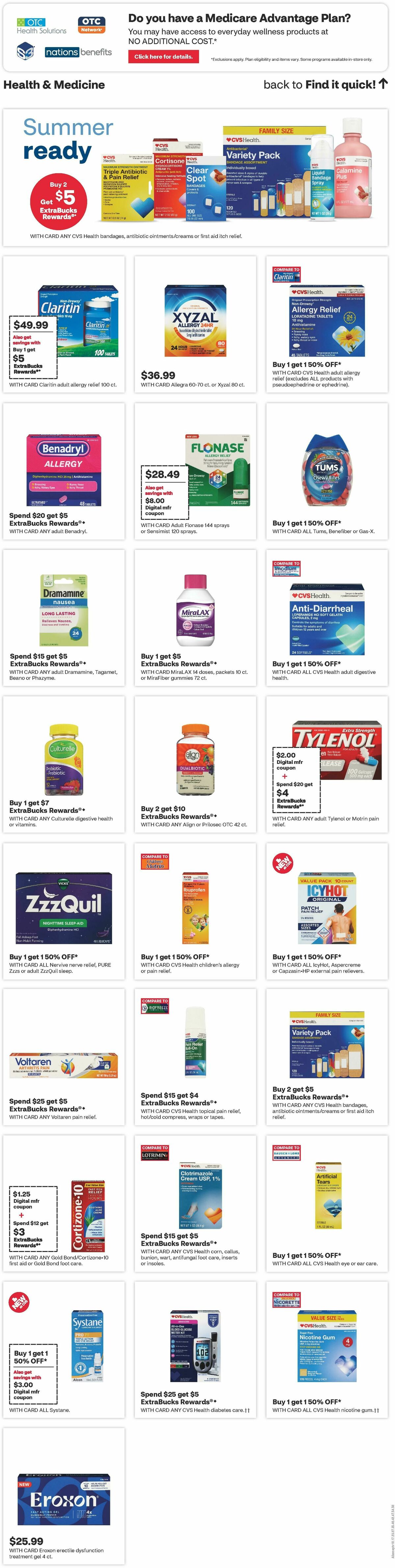 CVS Pharmacy Weekly Ad from July 13