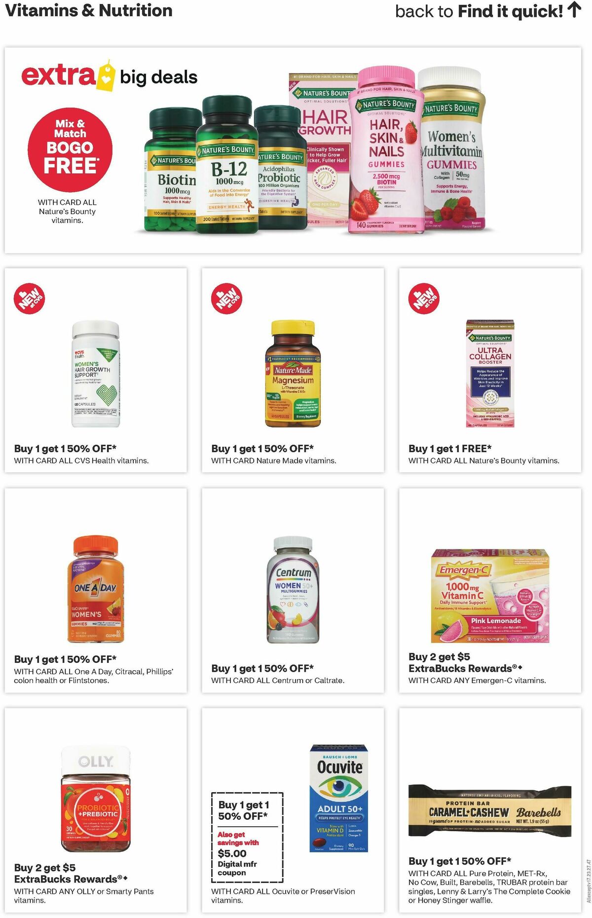 CVS Pharmacy Weekly Ad from July 13