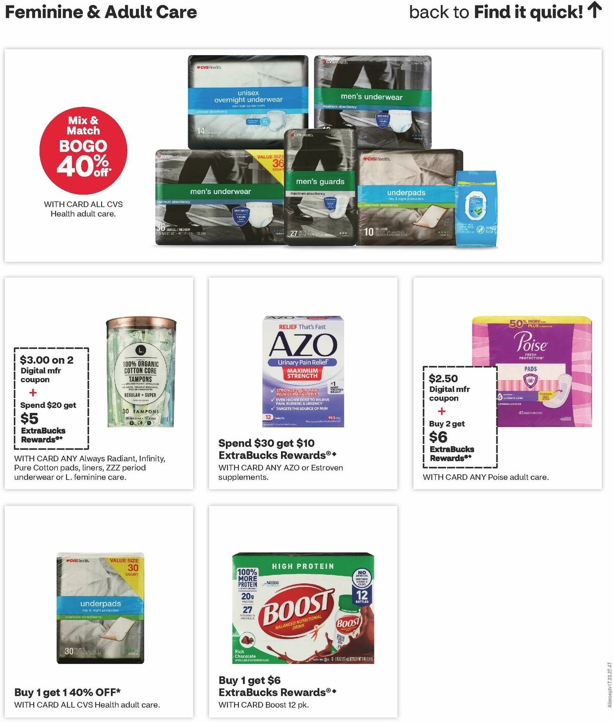 CVS Pharmacy Weekly Ad from July 20