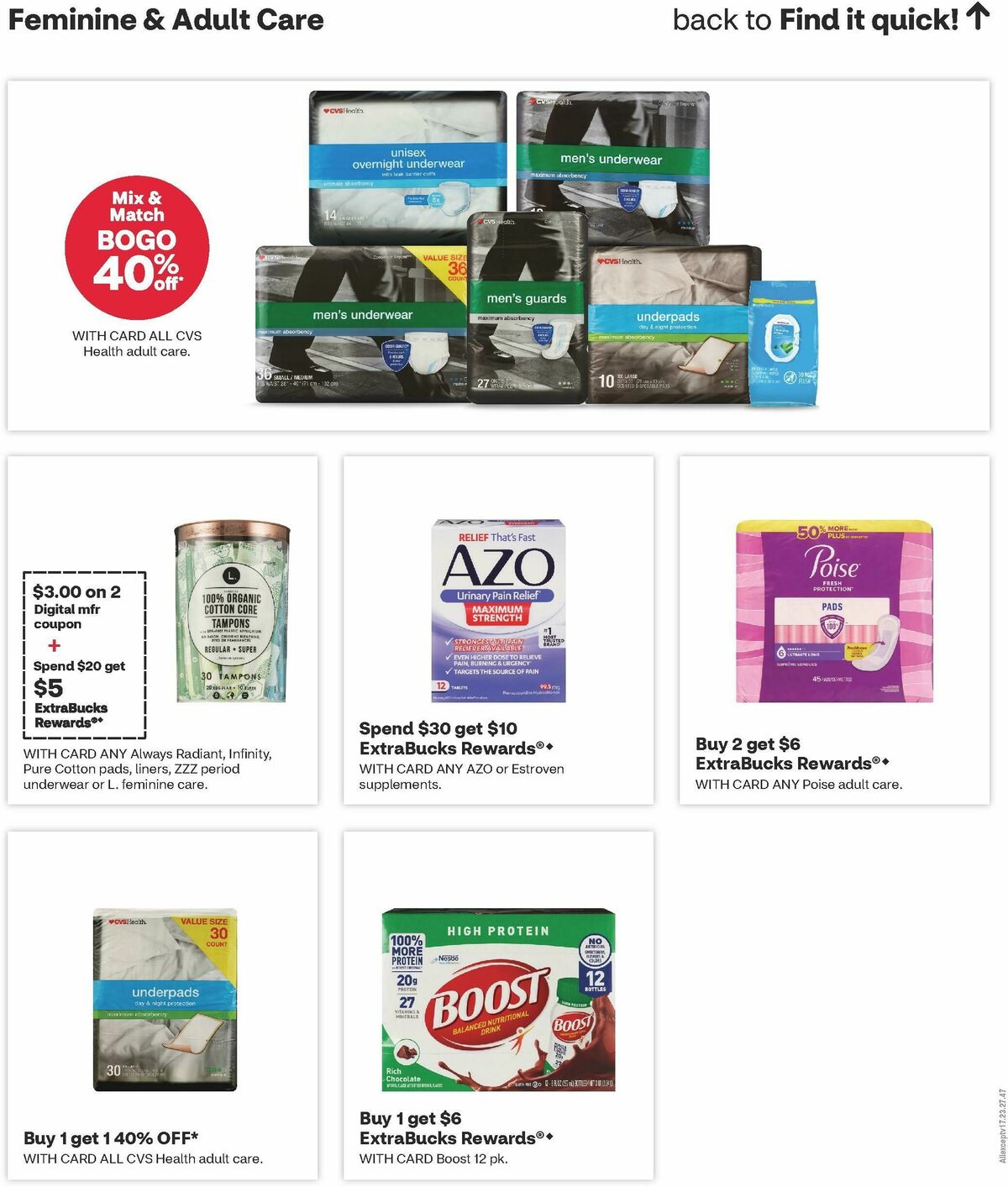 CVS Pharmacy Weekly Ad from July 27