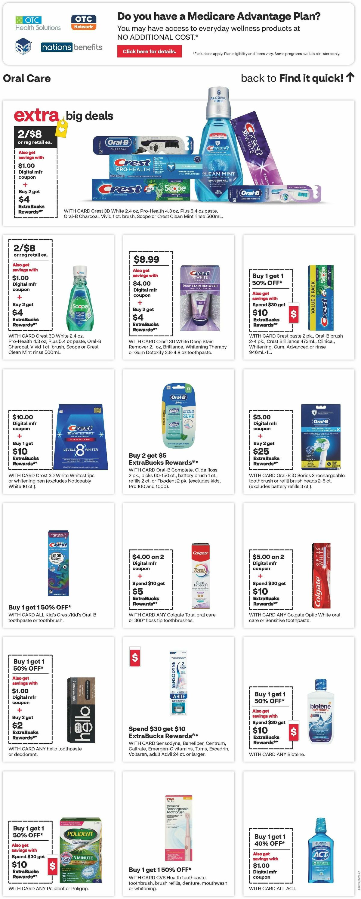 CVS Pharmacy Weekly Ad from August 3
