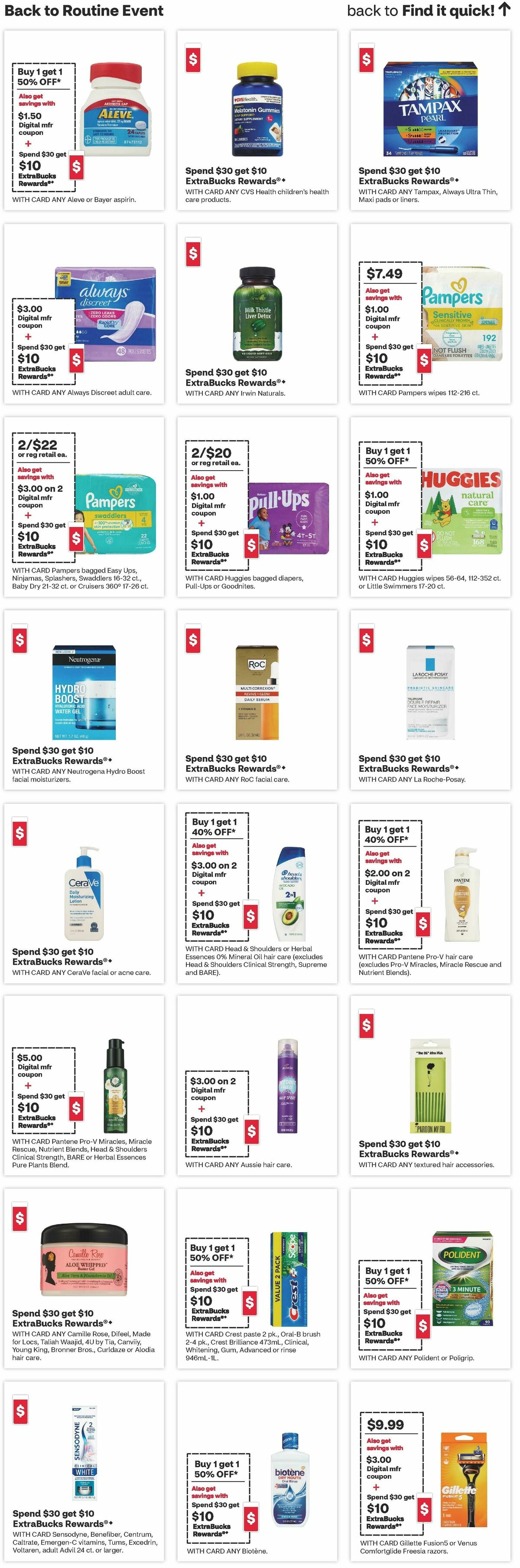 CVS Pharmacy Weekly Ad from August 3