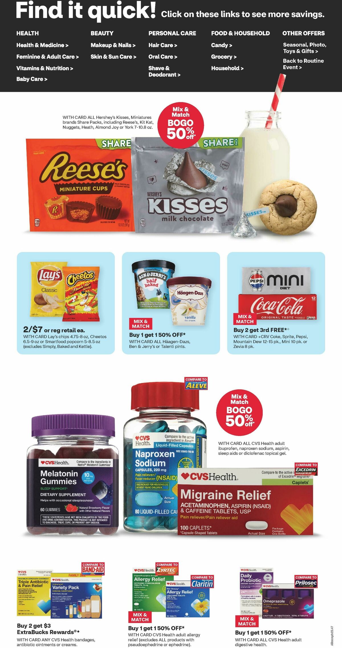 CVS Pharmacy Weekly Ad from August 3
