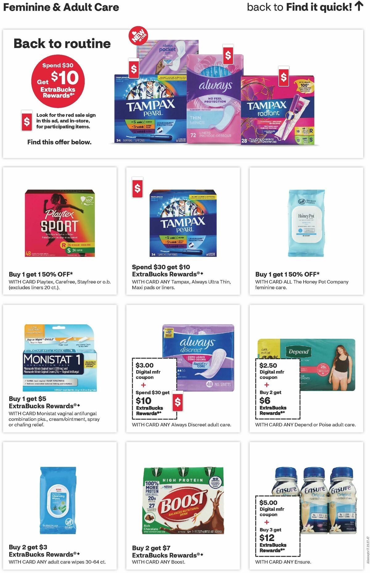 CVS Pharmacy Weekly Ad from August 3