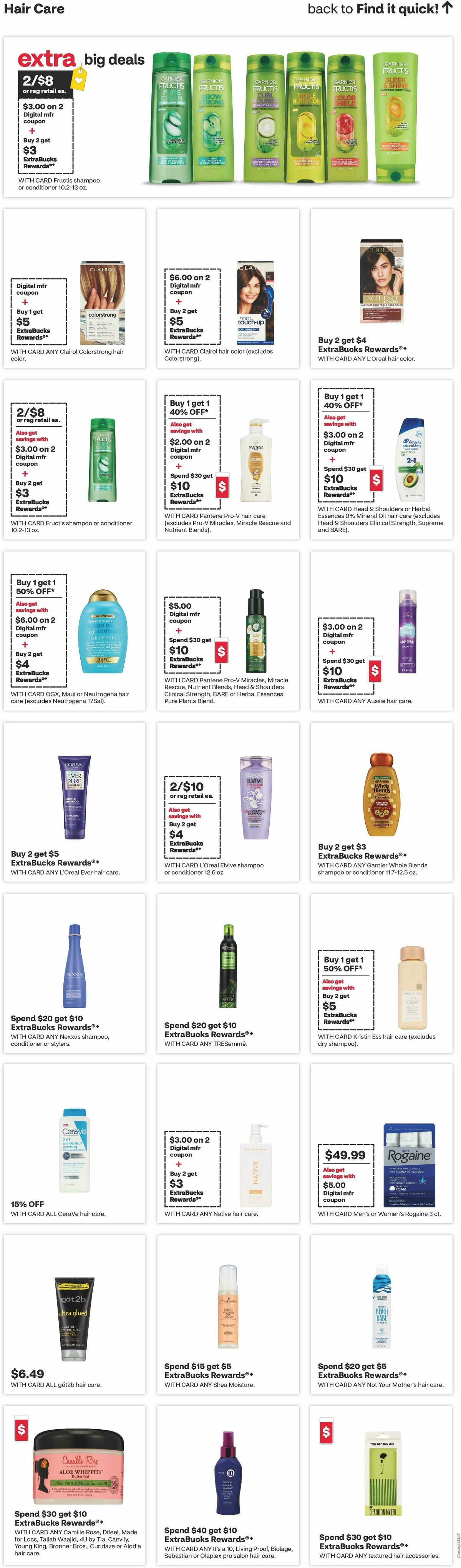 CVS Pharmacy Weekly Ad from August 10