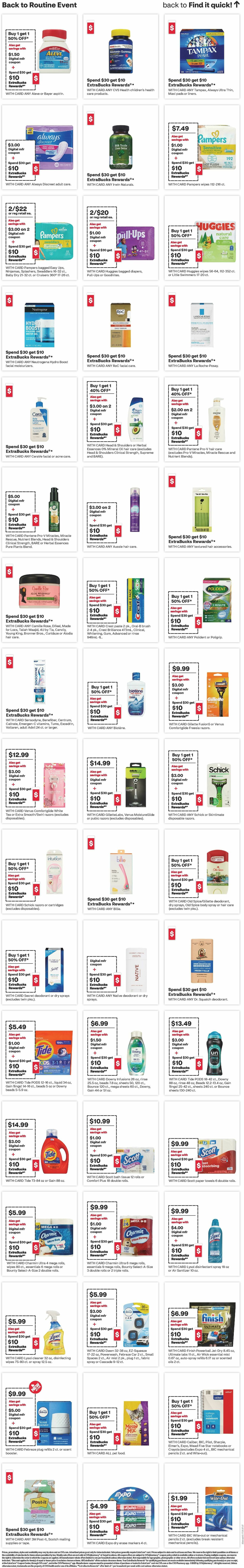 CVS Pharmacy Weekly Ad from August 10