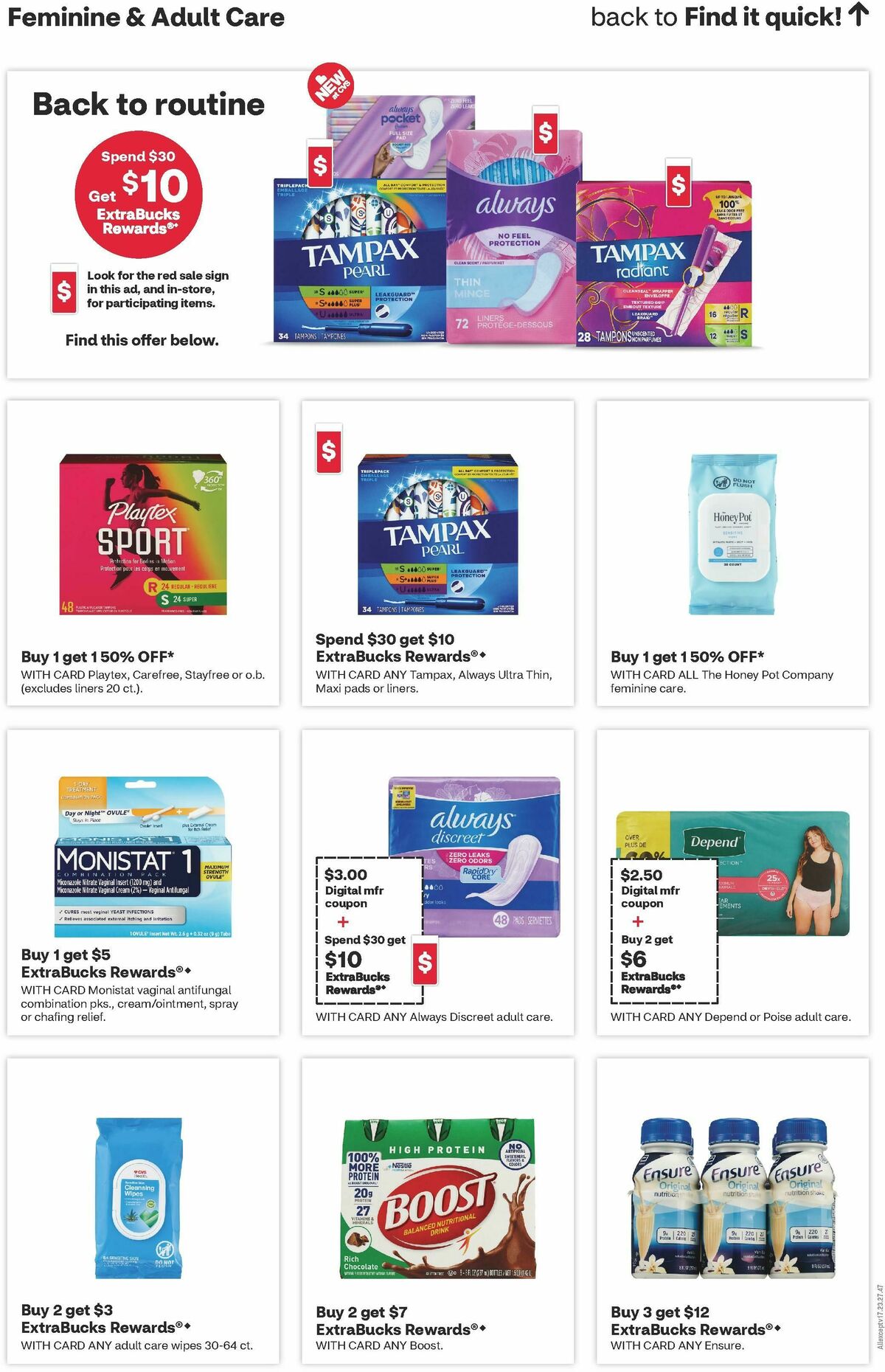 CVS Pharmacy Weekly Ad from August 10