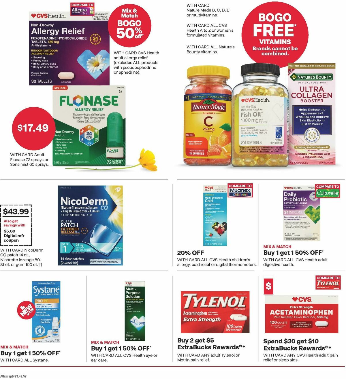 CVS Pharmacy Weekly Ad from August 17