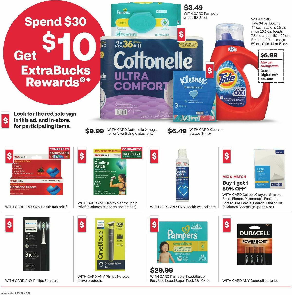 CVS Pharmacy Weekly Ad from August 17