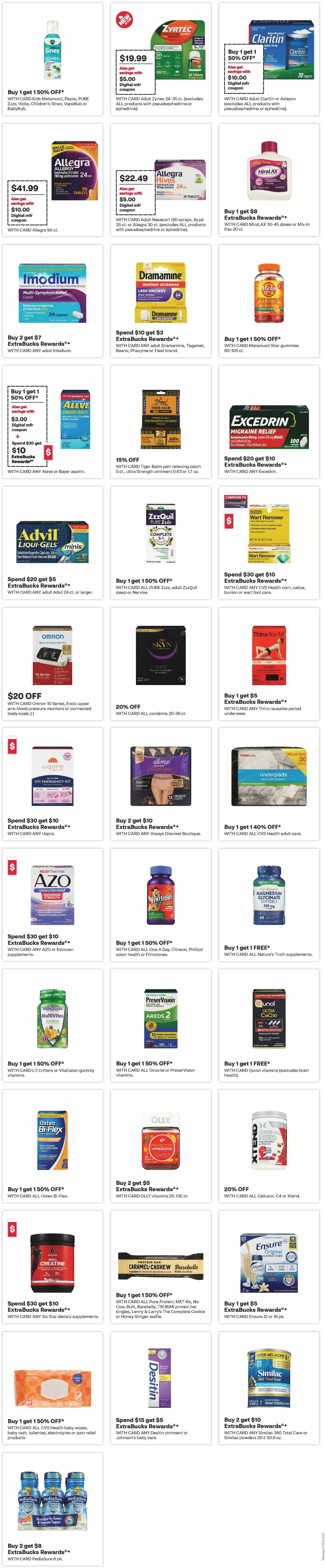 CVS Pharmacy Weekly Ad from August 17