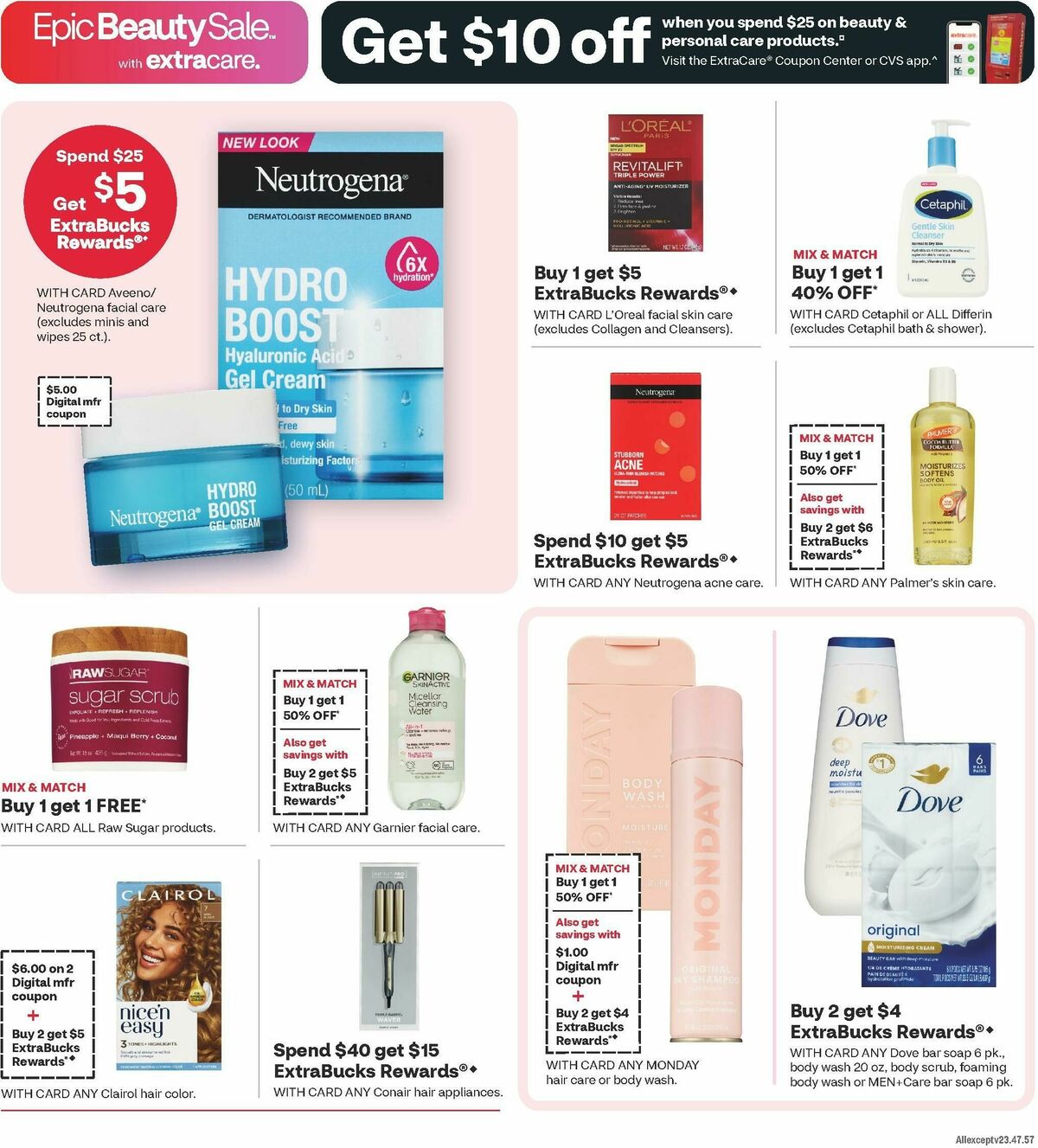 CVS Pharmacy Weekly Ad from August 17