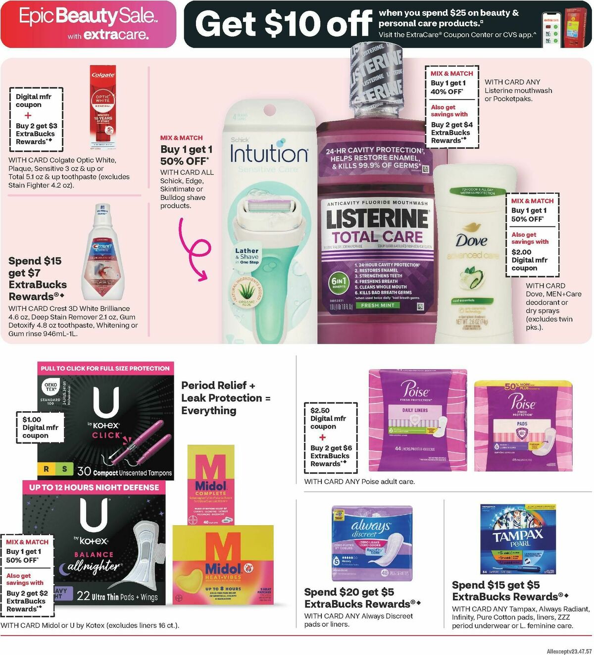 CVS Pharmacy Weekly Ad from August 17