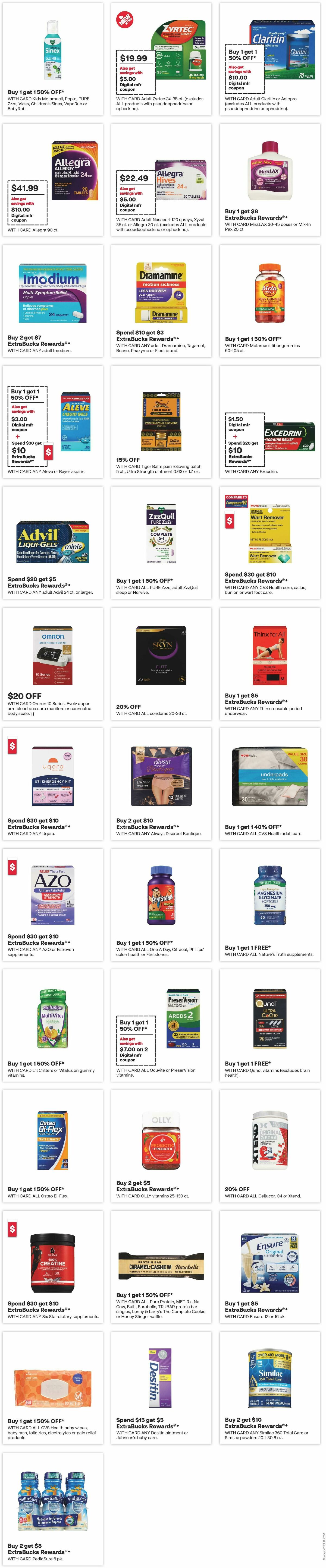 CVS Pharmacy Weekly Ad from August 24