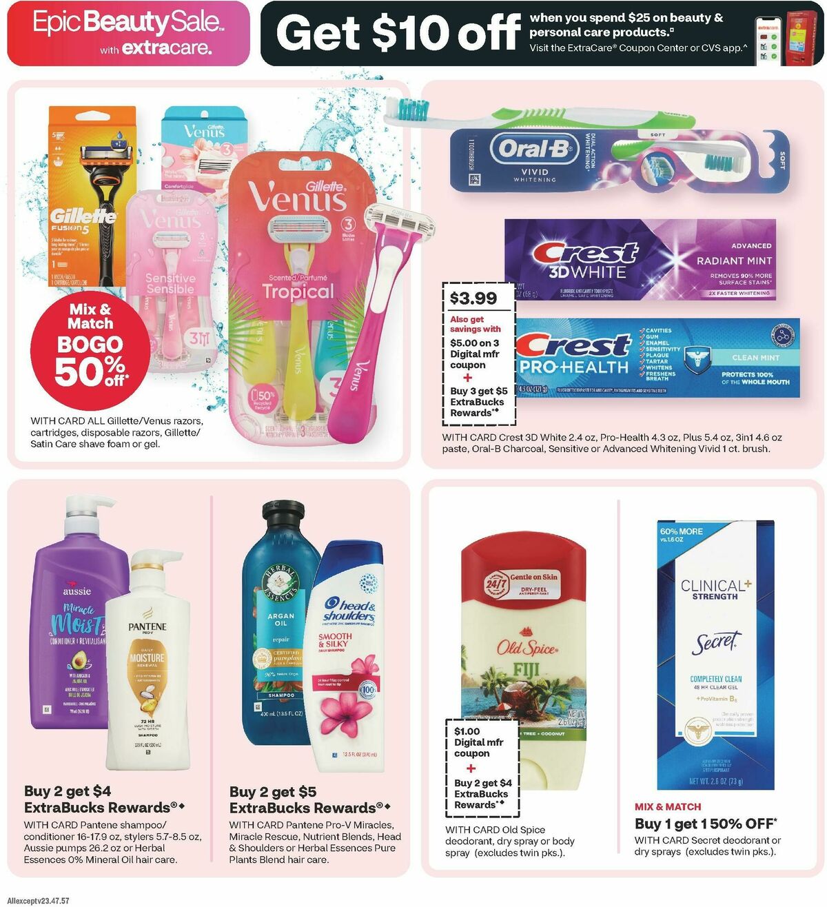 CVS Pharmacy Weekly Ad from August 24