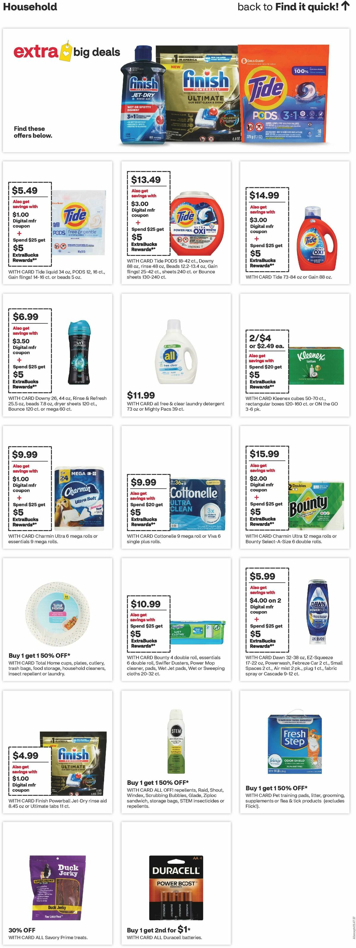 CVS Pharmacy Weekly Ad from August 31