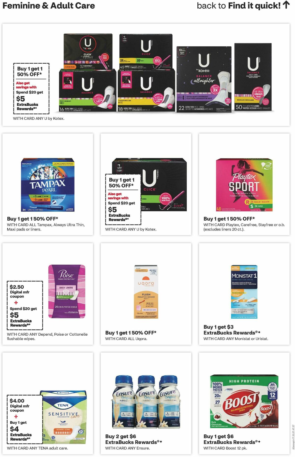 CVS Pharmacy Weekly Ad from August 31