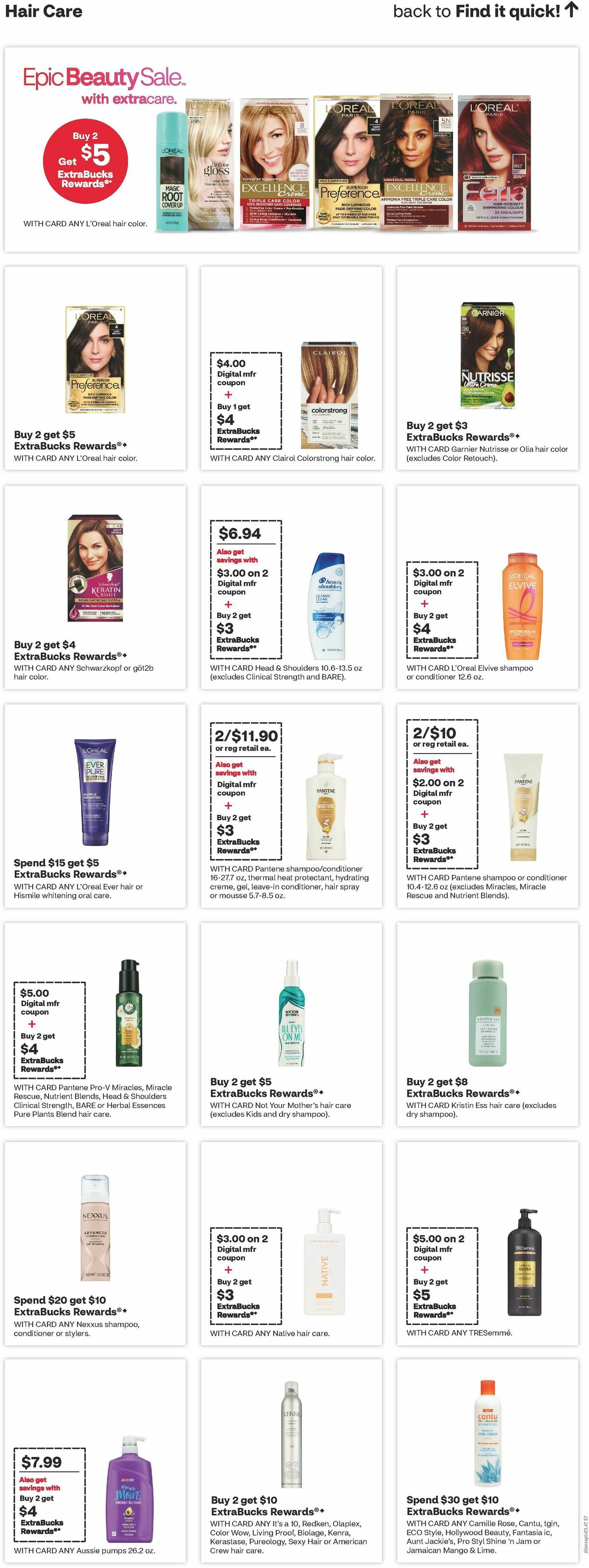 CVS Pharmacy Weekly Ad from September 7