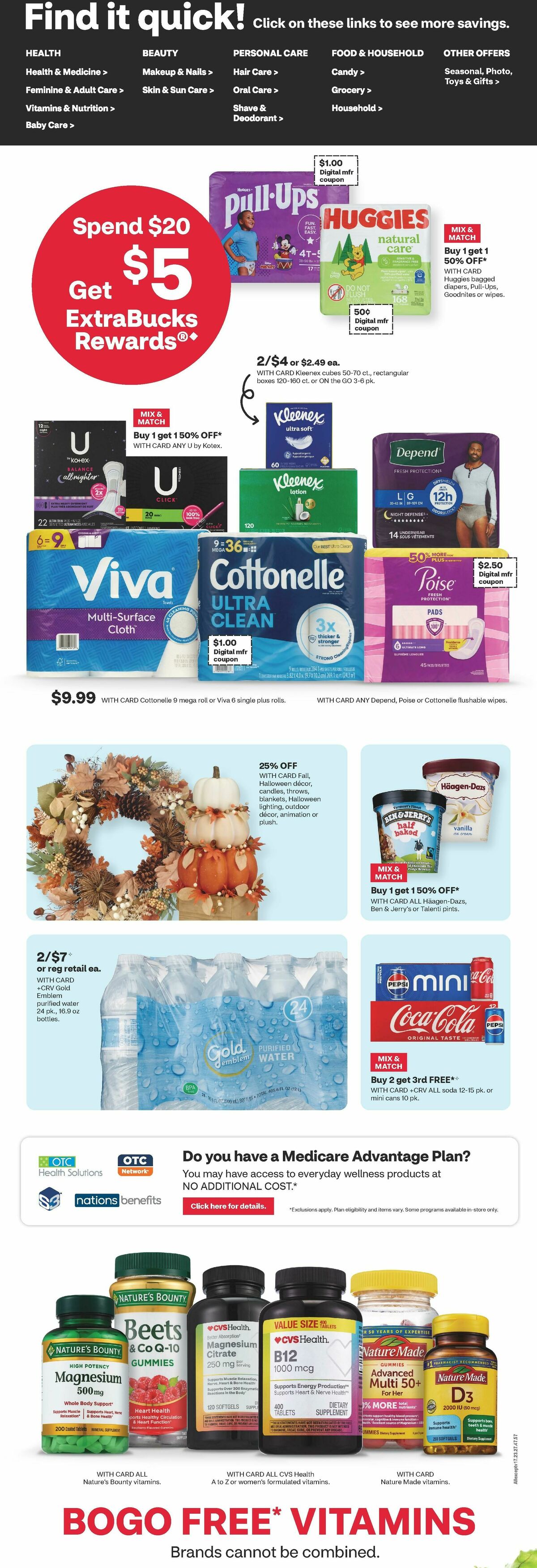 CVS Pharmacy Weekly Ad from September 7