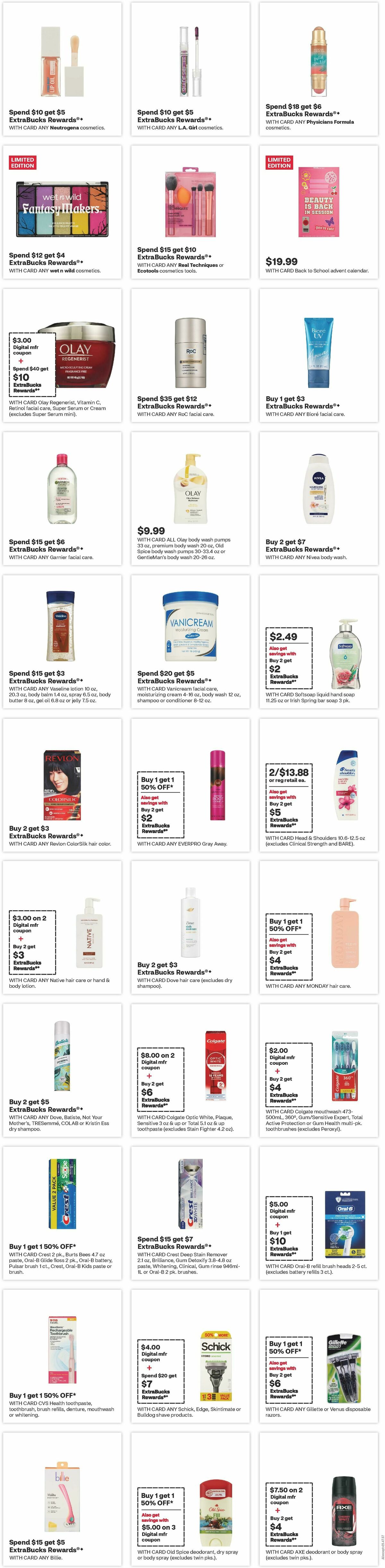 CVS Pharmacy Weekly Ad from September 14