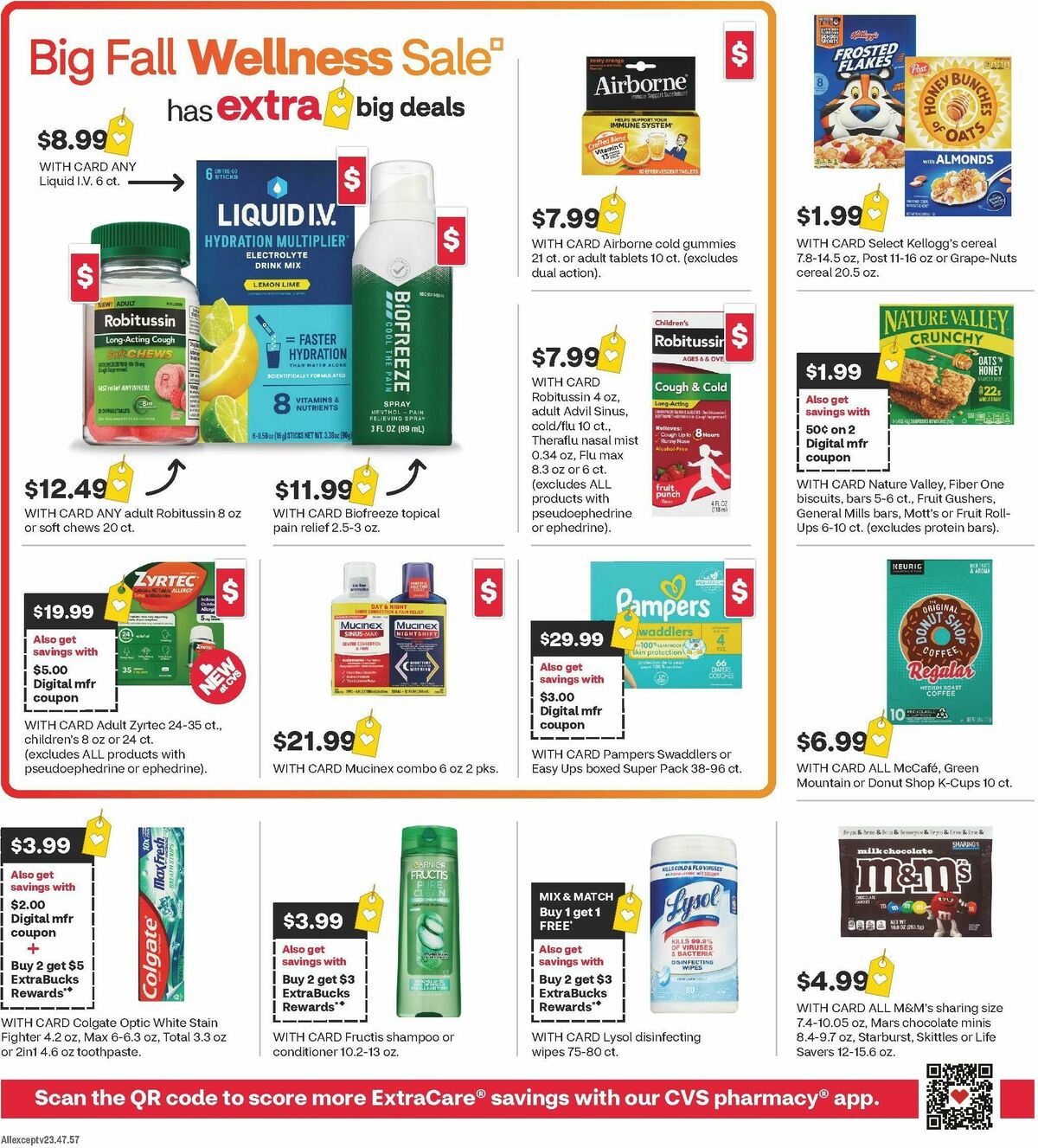 CVS Pharmacy Weekly Ad from September 14