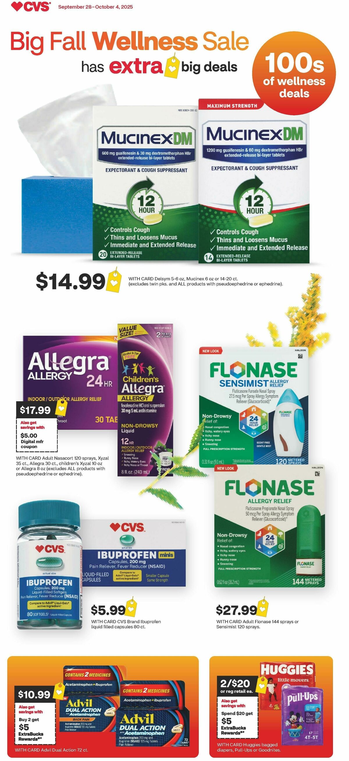 CVS Pharmacy Weekly Ad from September 28
