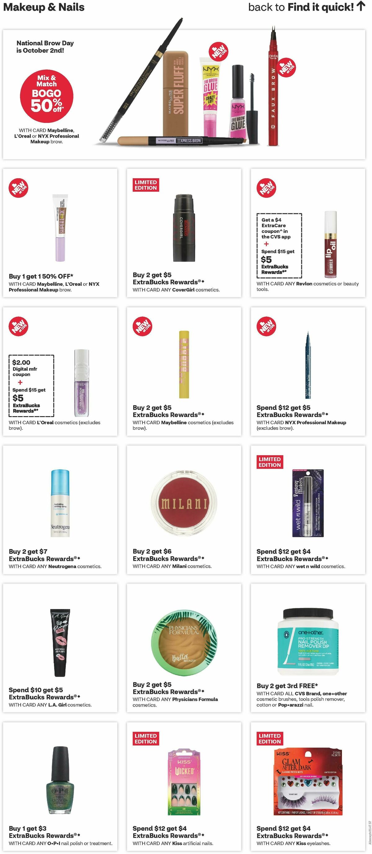 CVS Pharmacy Weekly Ad from September 28