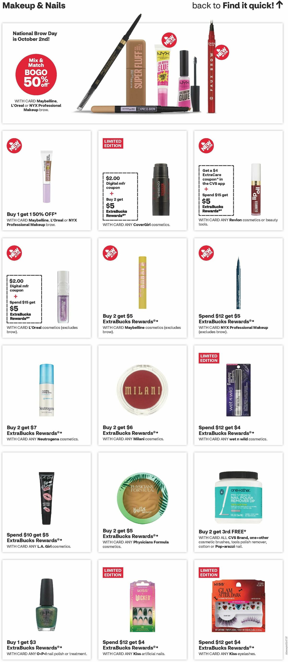 CVS Pharmacy Weekly Ad from October 5