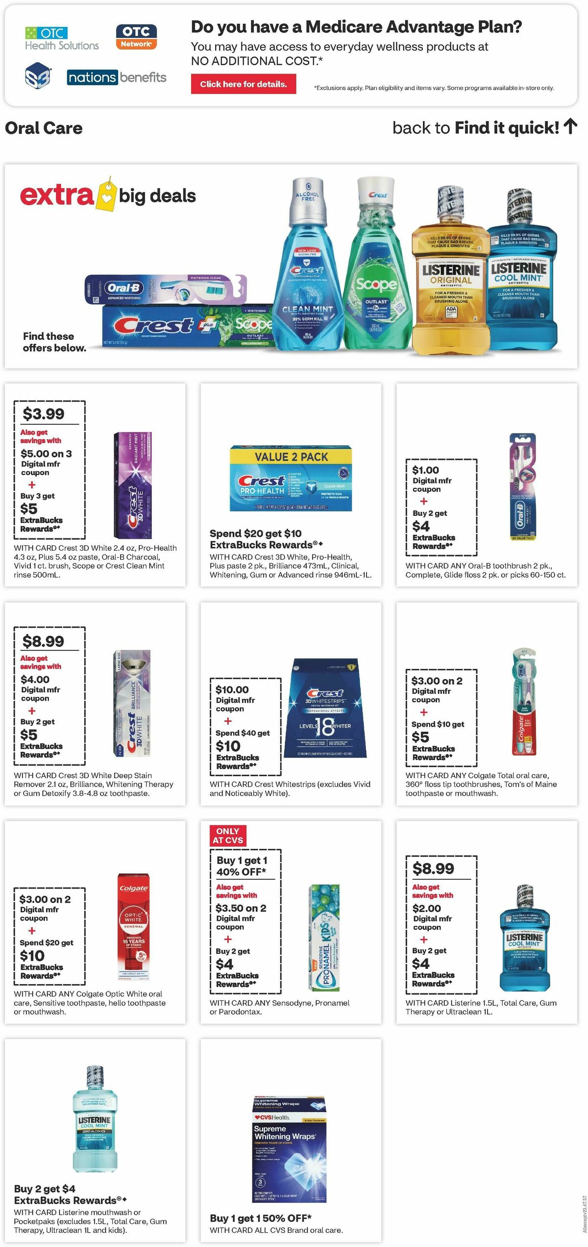 CVS Pharmacy Weekly Ad from October 5