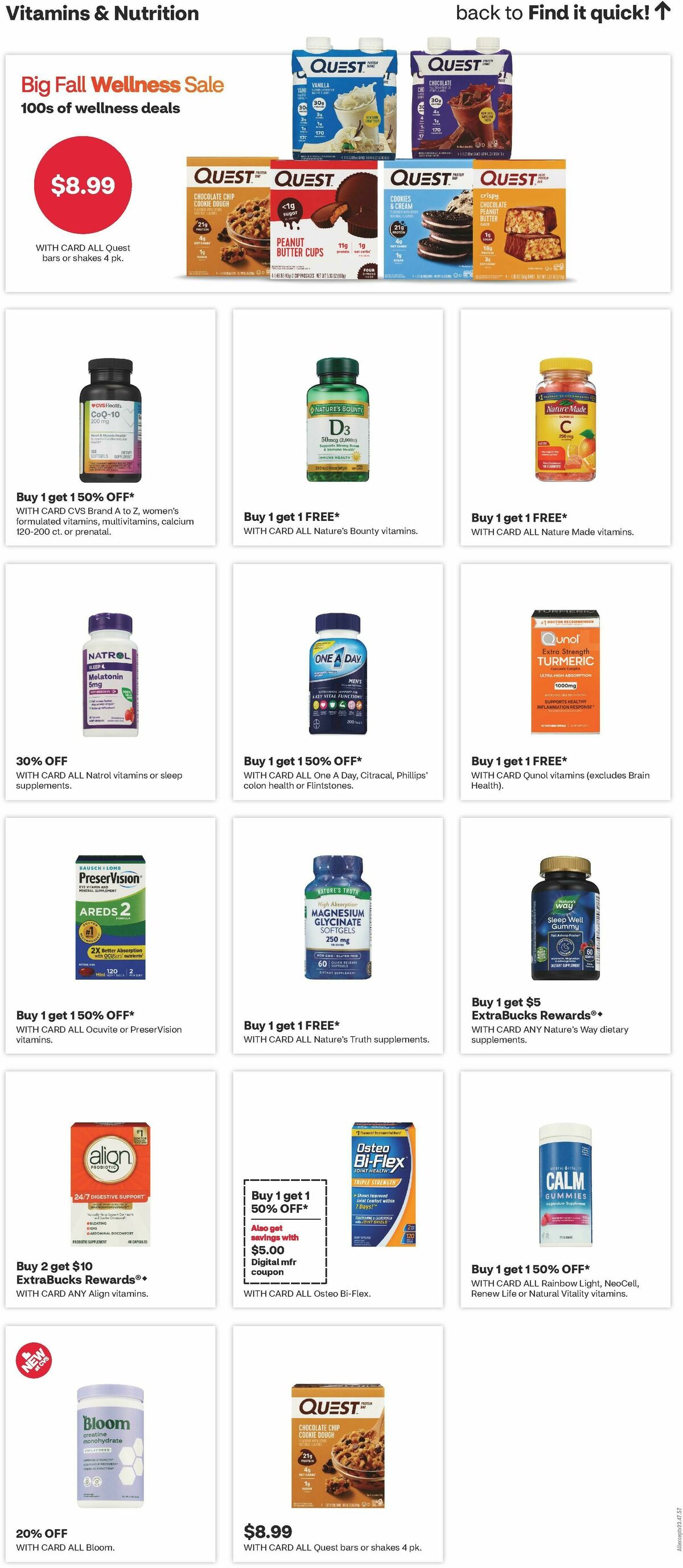 CVS Pharmacy Weekly Ad from October 5