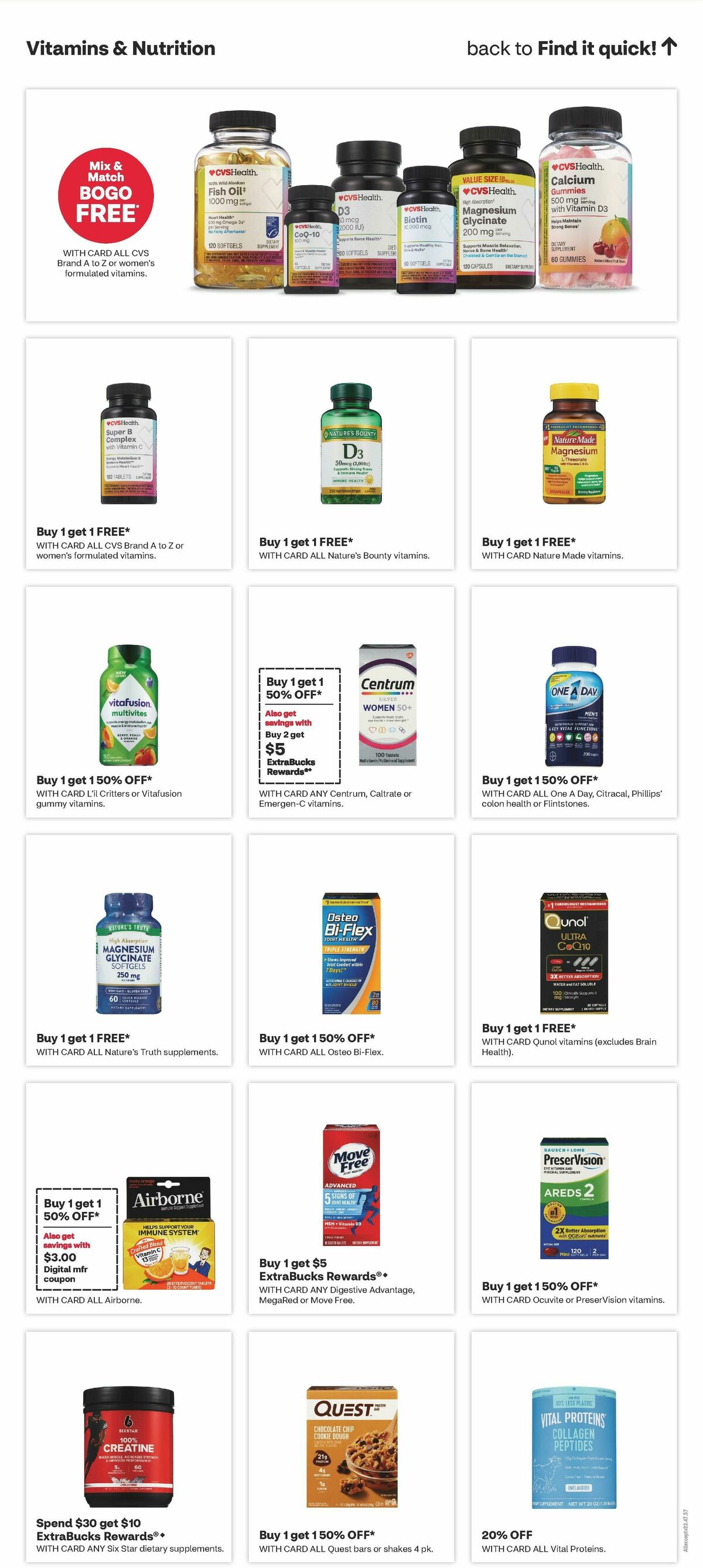 CVS Pharmacy Weekly Ad from October 12