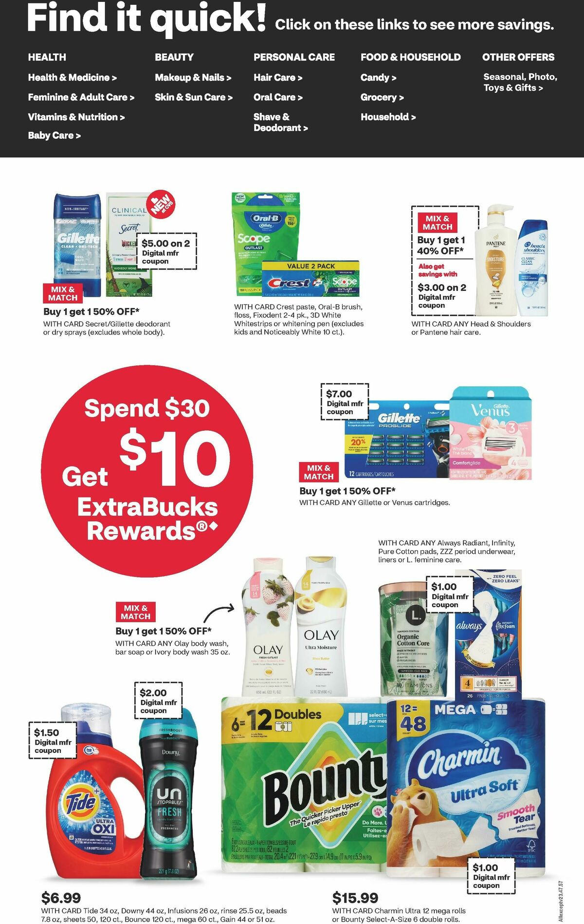 CVS Pharmacy Weekly Ad from October 12