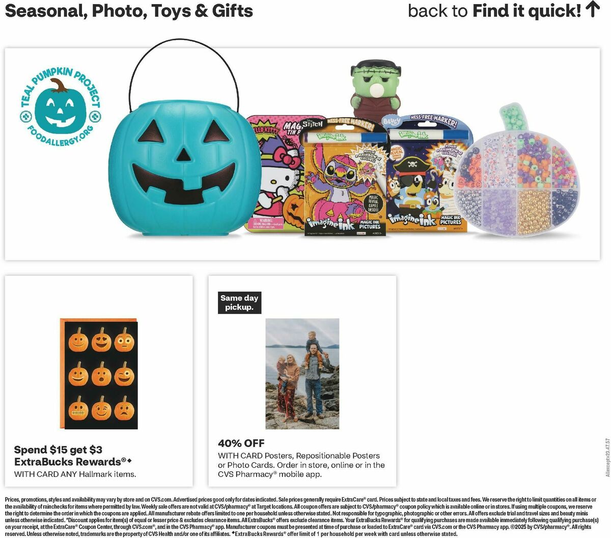 CVS Pharmacy Weekly Ad from October 19