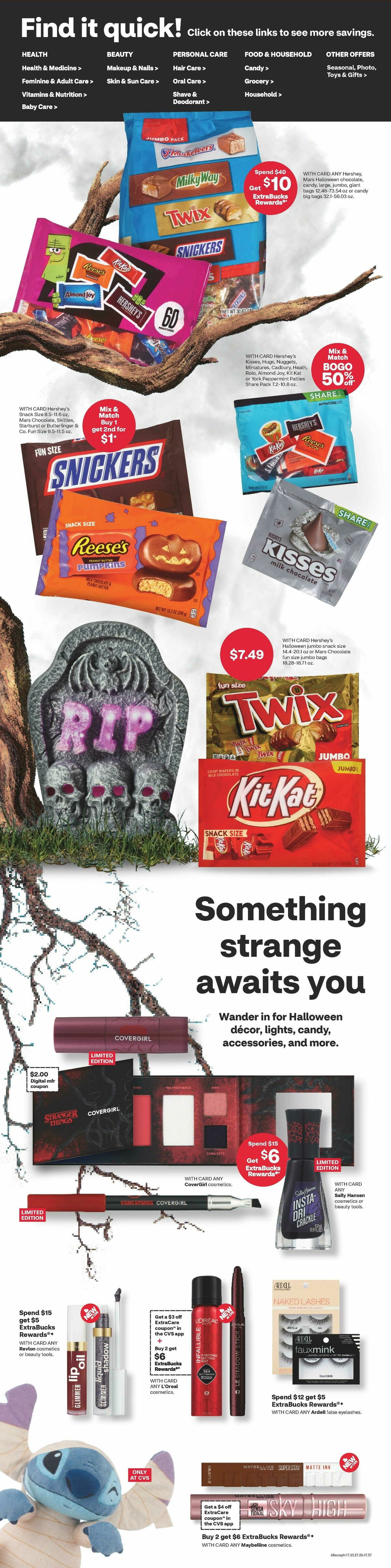 CVS Pharmacy Weekly Ad from October 19