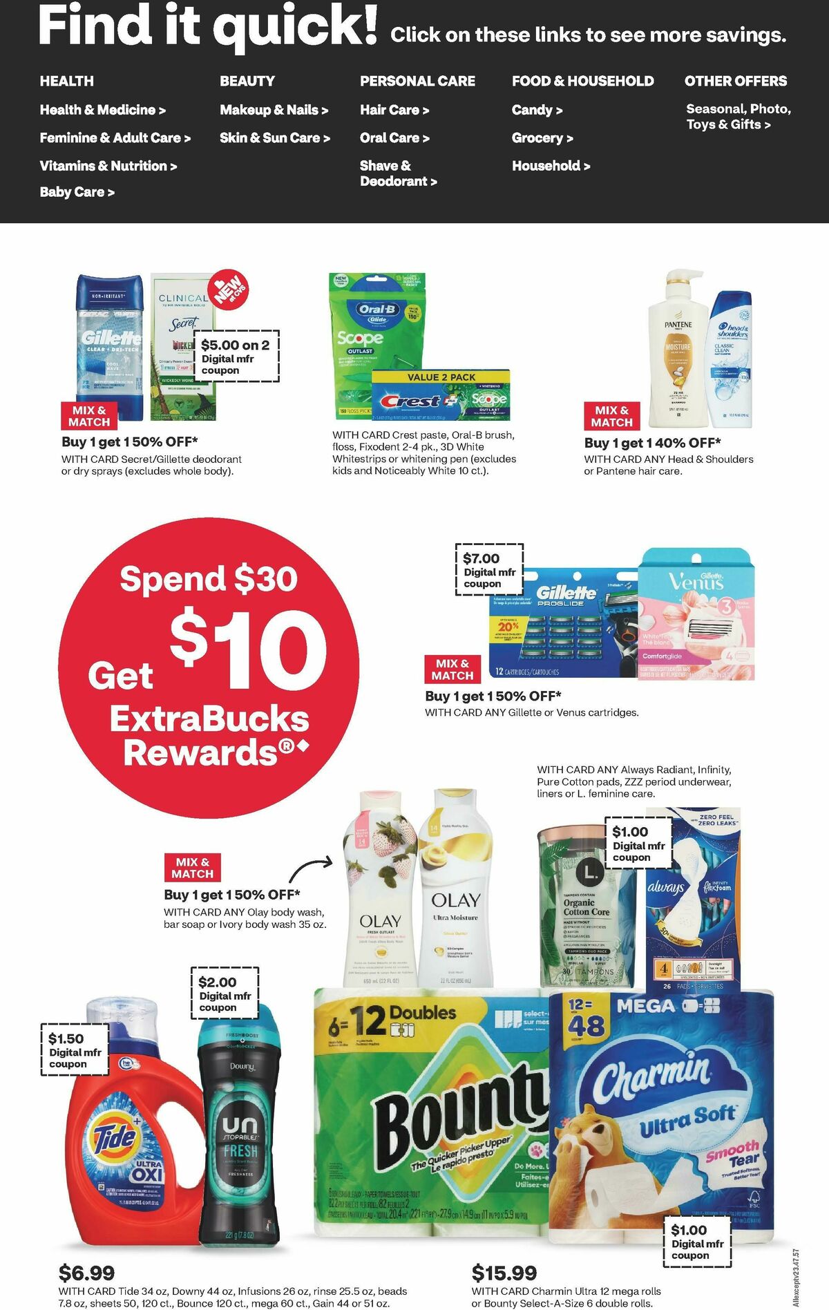 CVS Pharmacy Weekly Ad from October 19