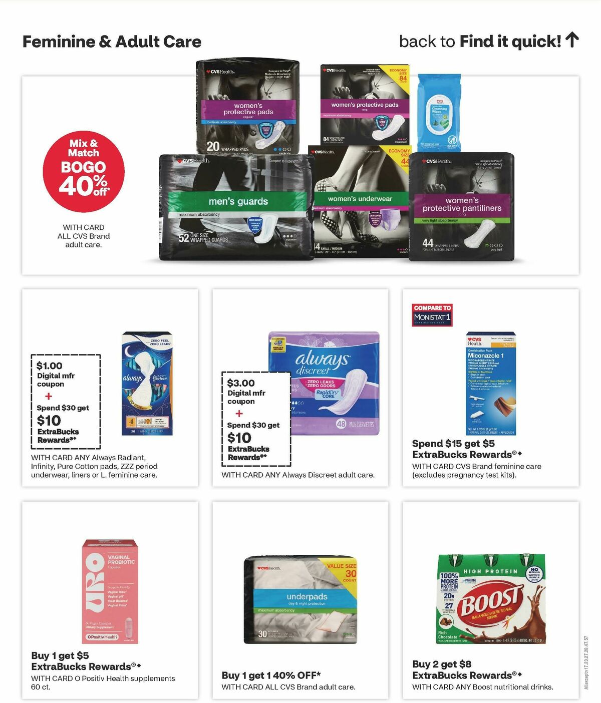 CVS Pharmacy Weekly Ad from October 19