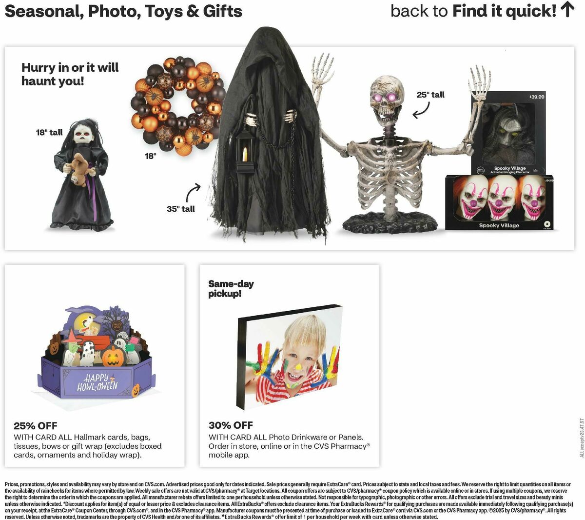 CVS Pharmacy Weekly Ad from October 26