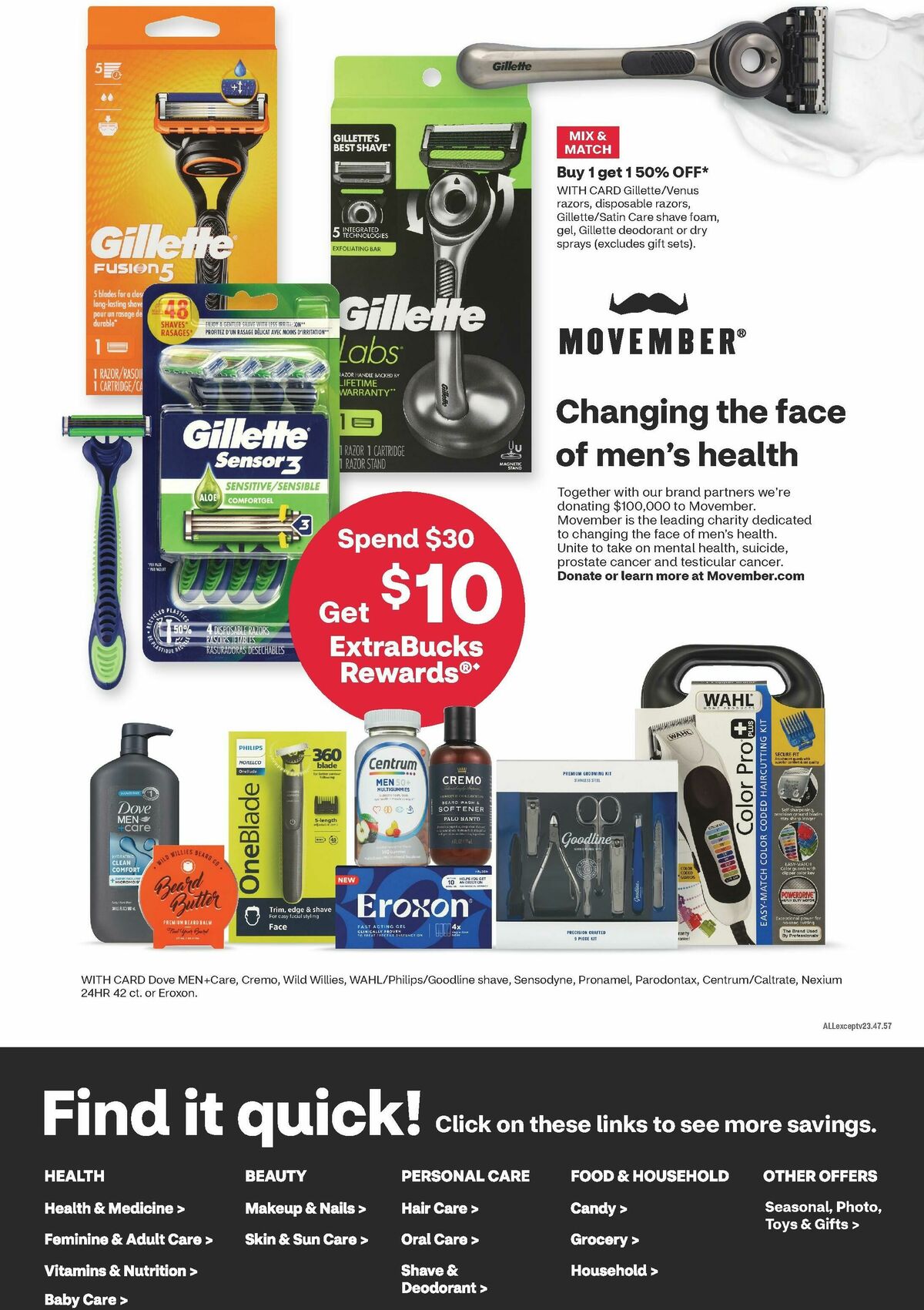 CVS Pharmacy Weekly Ad from November 2